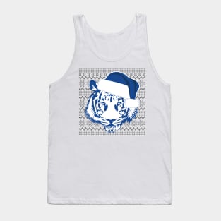 Memphis Tigers Ugly Christmas Sweater Tank Top